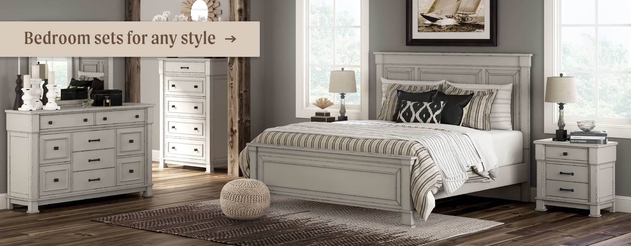 Bedroom sets for any style >